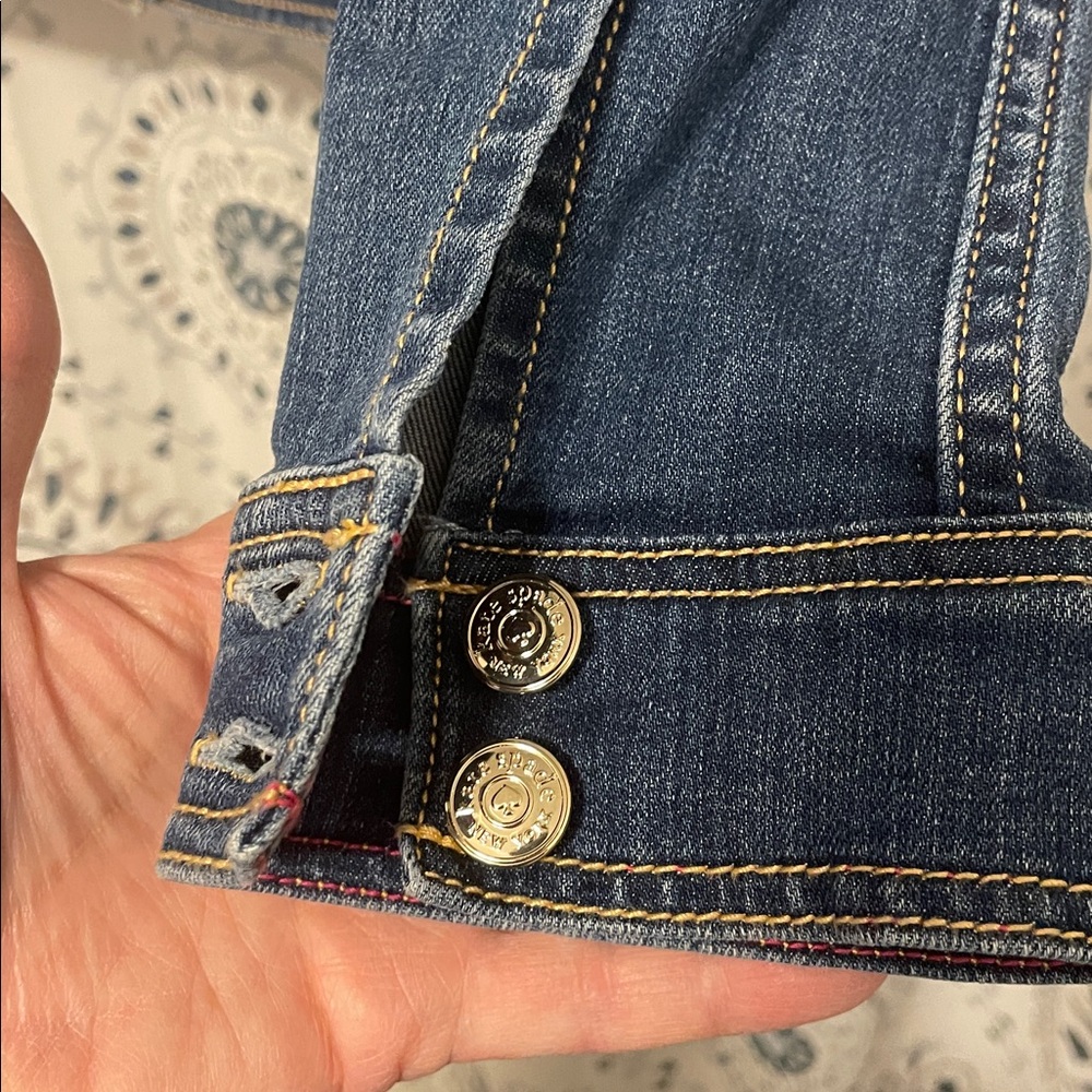 New Kate Spade Denim Jacket - Size Large - Picture 3 of 11